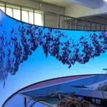 8 ft curved display real examples