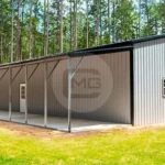 metal garages w/ ac unit okc area